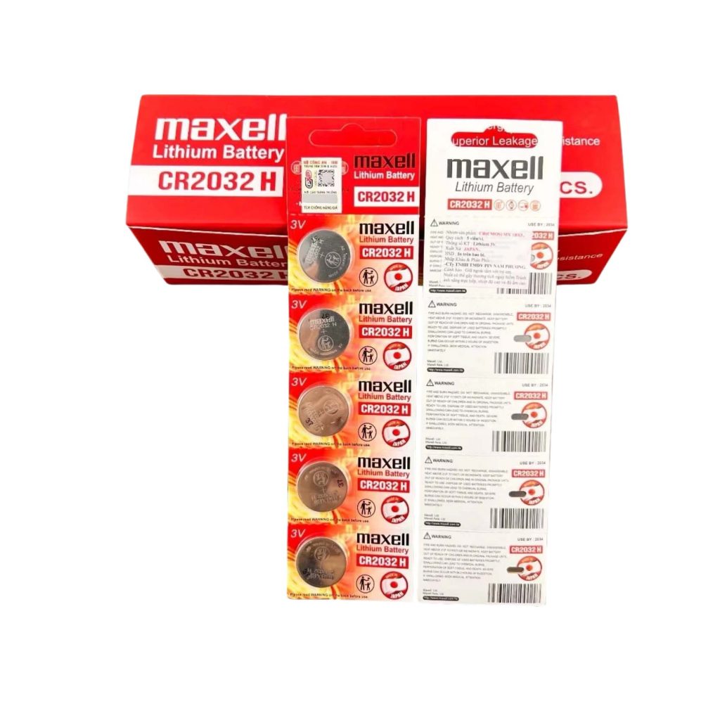 Pin Maxell là gì? Các dòng pin Maxell phổ biến Pin Maxell C2032