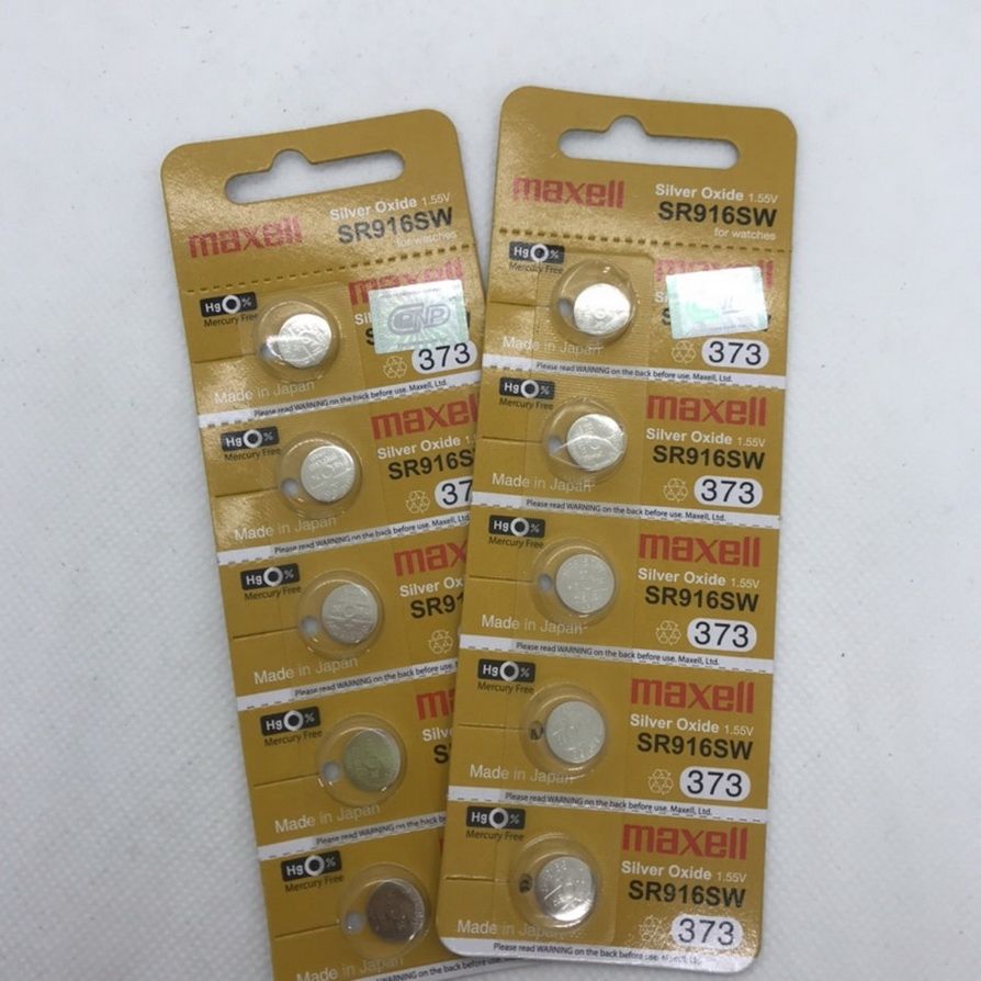 Pin Maxell là gì? Các dòng pin Maxell phổ biến Pin Maxell Silver Oxide