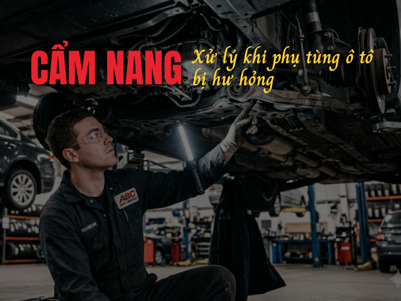 Cẩm nang xử lý khi phụ tùng ô tô bị hư hỏng: Dấu hiệu, cách kiểm tra và giải pháp thay thế chuẩn nhất